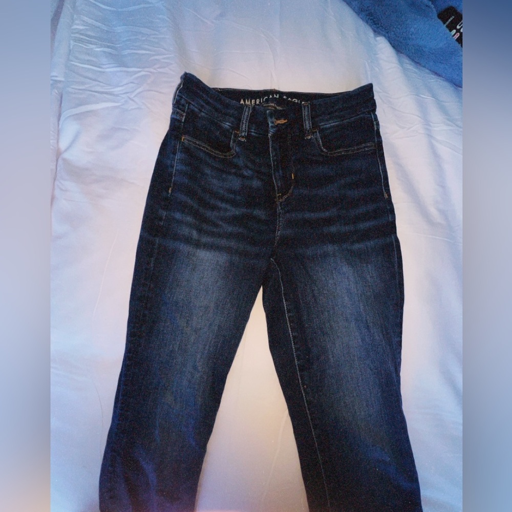 American eagle size 4 high rise skinny jean